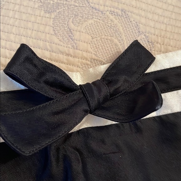 Valentino black  and White Sheath Dress Spaghetti Strap made in Italy size 4 - Picture 8 of 14